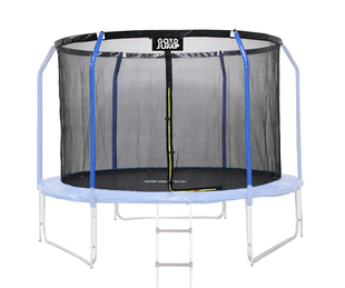 Ochranná síť na trampolínu 366 cm - INSIDE - na 8 trubek- černá